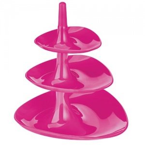 BETTY 3-stöckige Etagere, PINK