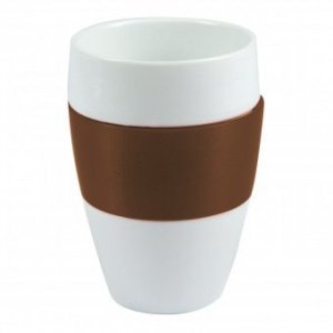 Becher Aroma solid braun