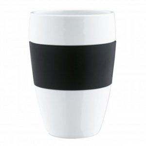 Becher Aroma solid schwarz