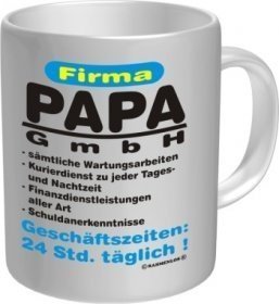 Becher Firma Papa