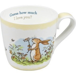 Becher "Guess how much I love you in sum