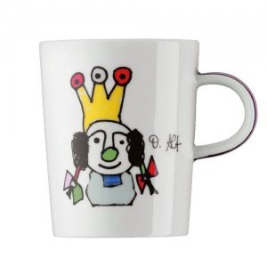 Becher  "LACHE VIEL & GERN"- rose SCHÖPF