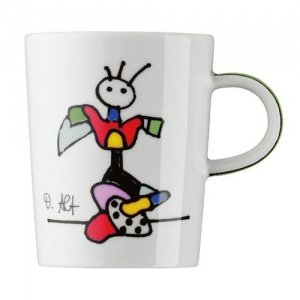 Becher  "PROBIERE ETWAS NEUES"- grün SCH