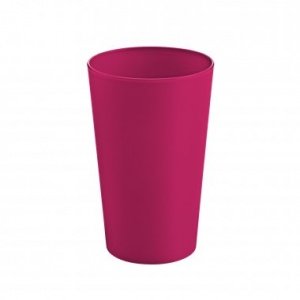 Becher Rio 4er Set solid himbeer