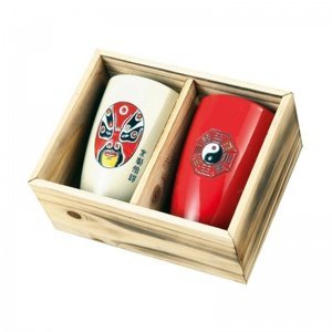 Becher-Set Jade Tempel 