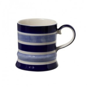 "Becher „Tea Clipper"", Streifen blau"