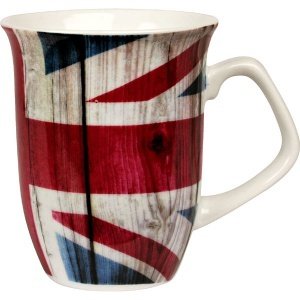 Becher "Union Jack on Wood"