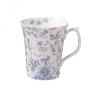 Becher, blaues Chintz-Muster