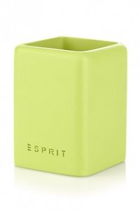 Becher soft touch in Apfelgrün