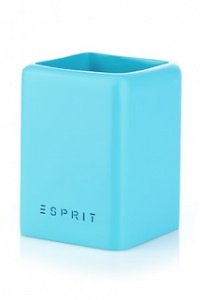 Becher soft touch in Türkis