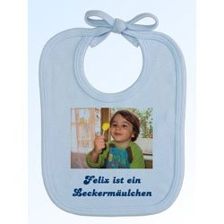 Bedrucktes Lätzchen