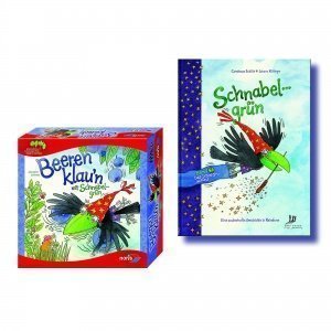 Beeren klaun mit Schnabelgrün