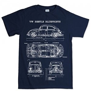 Beetle Blueprint T shirt