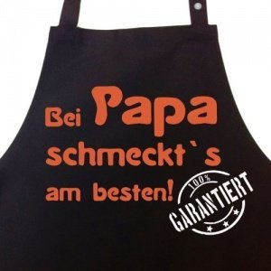 Bei PAPA schmeckt`s am besten Kochschürz