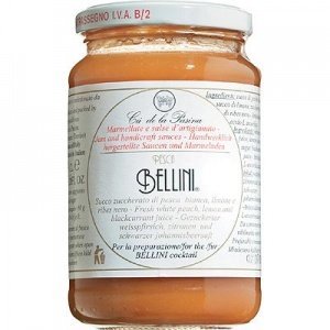 Bellini Saftzubereitung Cocktail mit Pfi