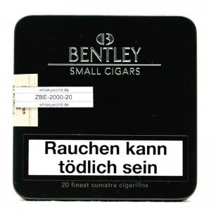 Bentley Small Cigars Deckblatt Sumatra i