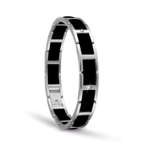 Bering Time Armband 602 silber-schwarz