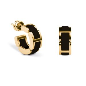 Bering Time Ohrringe gold-schwarz