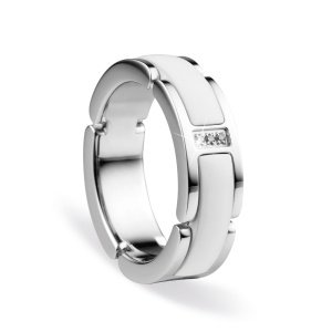 Bering Time Ring 53 silber-weiss
