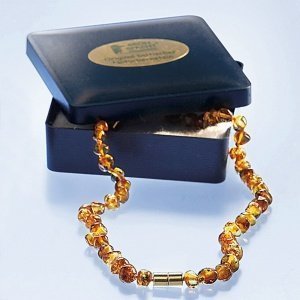 Bernsteinkette "Barock"