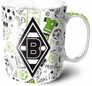 Borussia Mönchengladbach Tasse Doodle