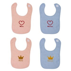 Bestickbares Babylätzchen