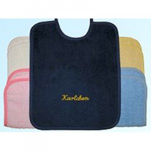 Besticktes Baby Lätzchen