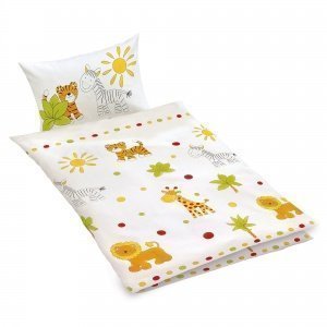 Bettwäsche "Safari" 40 x 60 cm – 100 x 1