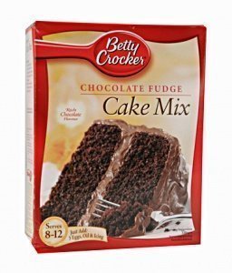 Betty Crocker Chocolate Fudge Cake Mix (