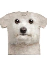 Bichon Frise Dog Face The Mountain T-Shi