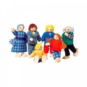 Biegepuppen "Stadt-Familie"