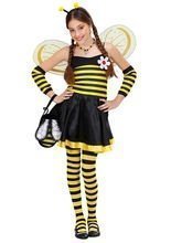 Biene Kinderkostüm gelb-schwarz