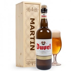 Bier - Duvel Moortgat - Holzkiste