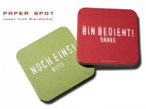 Bierdeckel - Noch eins!