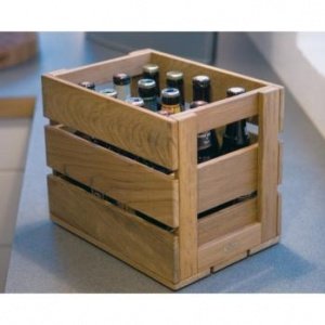 Bierkasten aus Teakholz von Skagerak