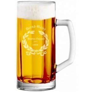 Bierkrug 0,5l gravieren