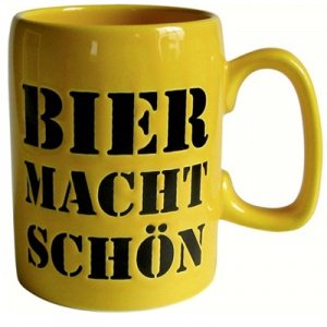 Bierkrug - Bier macht schön
