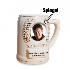 Bierkrug "Mit Dir trinke ich am liebsten