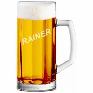 Bierkrug mit Gravur 0,5l