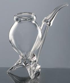 Bierpfeife aus Kristall