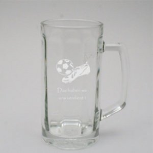 Bierseidel 0,3l mit Gravur