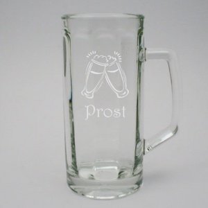 Bierseidel 0,5l mit Gravur