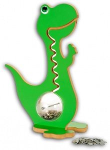 Big Belly Bank Dino-Spardose grün