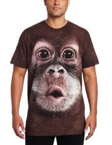 Big Face Baby Orang Utan T-Shirt