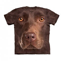 Big Face Brauner Labrador T-Shirt