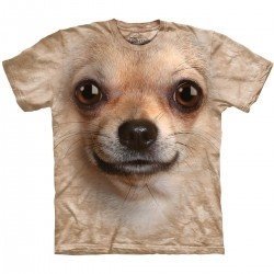 Big Face Chihuahua T-Shirt für Kinder