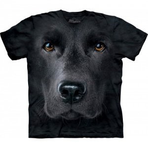 Big Face Labrador T-Shirt Large