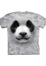 Big Face Panda The Mountain Kinder-T-Shi
