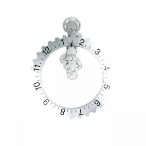 Big Hour Wheel Clock Wanduhr