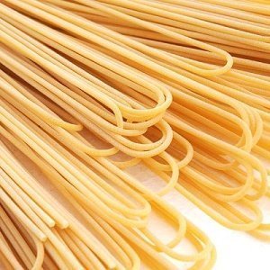 Bigoli all Uovo trafilati Pasta mit Ei a